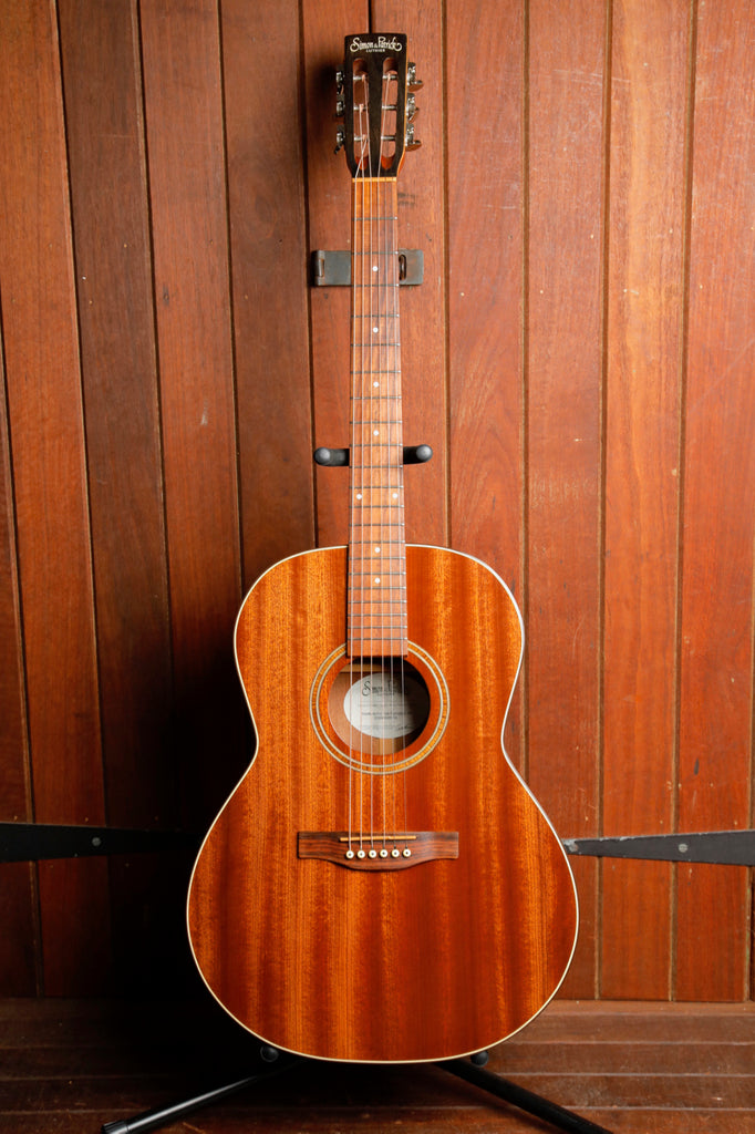 Simon & Patrick Woodland Pro Folk Mahogany Parlour Acoustic Guitar Pre-Owned