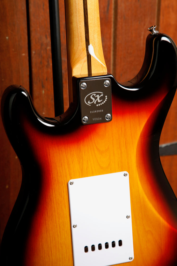 SX Mini 3/4 Vintage Style Electric Guitar Sunburst