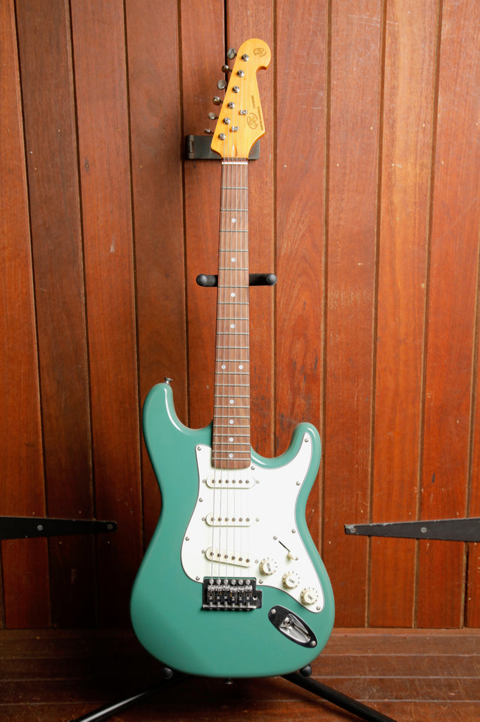 SX Mini 3/4 Vintage Style Electric Guitar Green