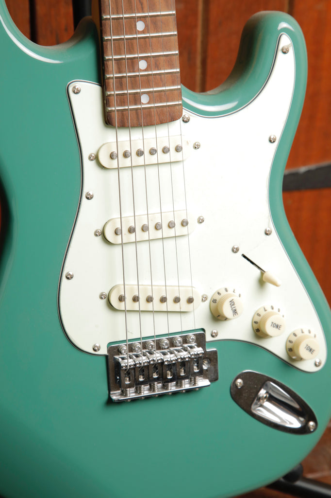 SX Mini 3/4 Vintage Style Electric Guitar Green