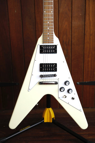 Gibson 70's Flying V Classic White Electric Guitar