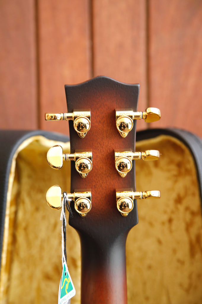 Maton Troubadour Traditional Satin Tobacco Sunburst Acoustic-Electric Guitar