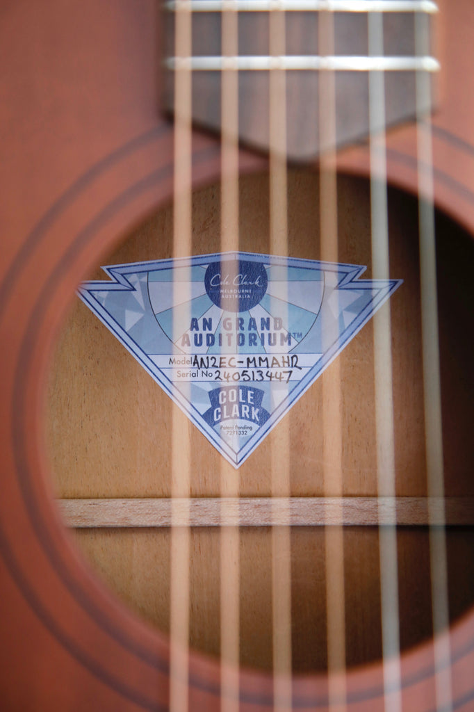 Cole Clark AN2EC All Mahogany Acoustic-Electric Guitar