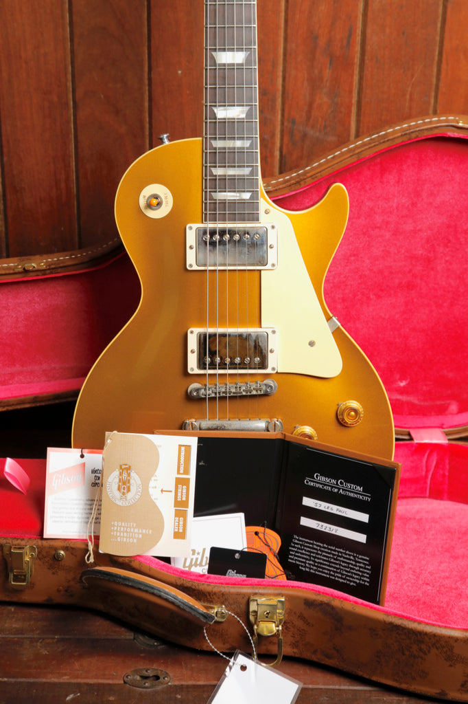 Gibson Custom 1957 Les Paul Goldtop Darkback Reissue VOS  Electric 2023 Guitar Pre-Owned