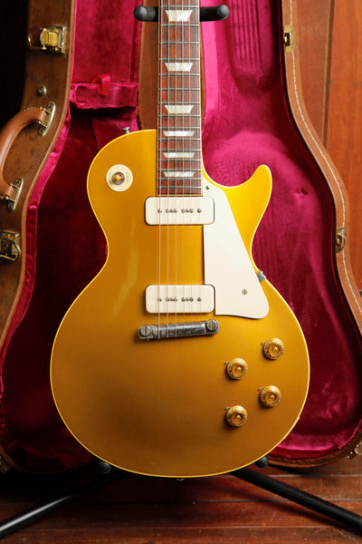 Gibson Custom 1954 Les Paul Goldtop True Historic Electric Guitar 2015 Pre-Owned