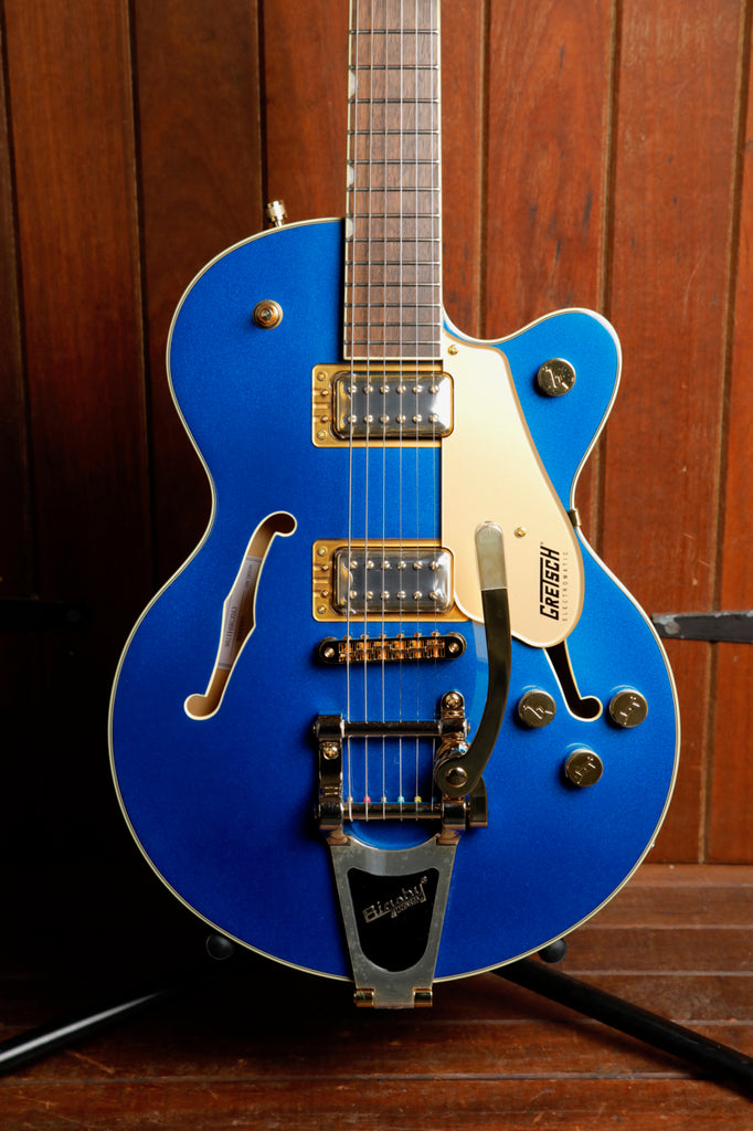 Gretsch G5655TG Electromatic Center Block Jr. Single-Cut w/Bigsby Azure Metallic