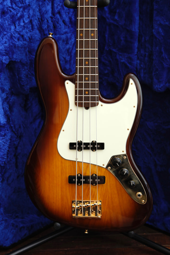 Fender 75th Anniversary Commemorative Jazz Bass 2-Color Bourbon Burst Pre-Owned