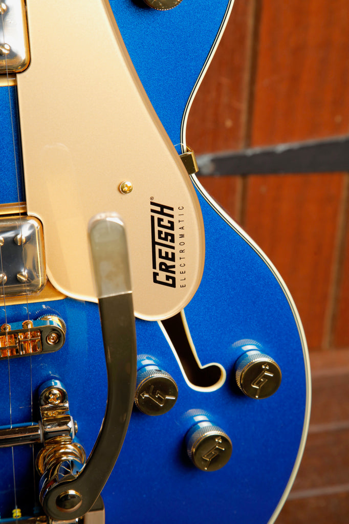 Gretsch G5655TG Electromatic Center Block Jr. Single-Cut w/Bigsby Azure Metallic