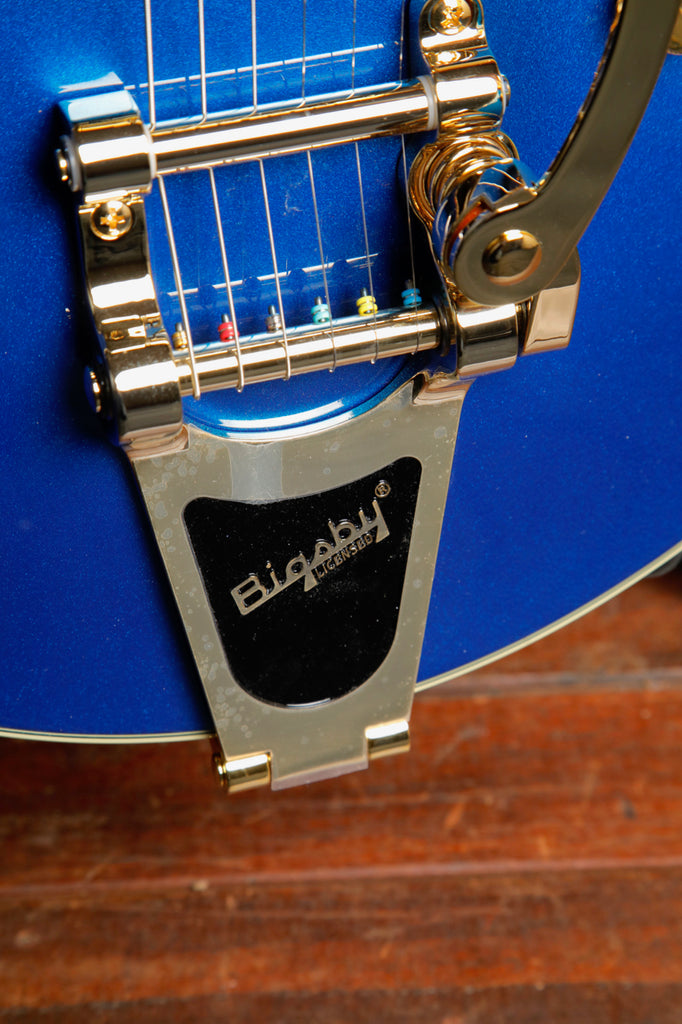 Gretsch G5655TG Electromatic Center Block Jr. Single-Cut w/Bigsby Azure Metallic