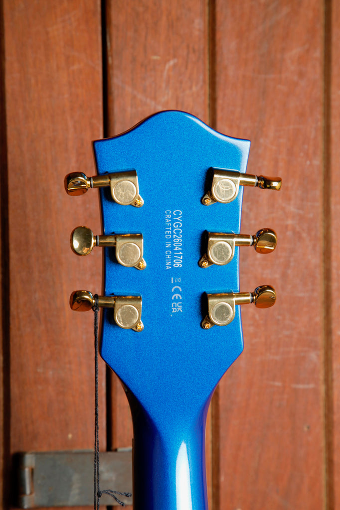 Gretsch G5655TG Electromatic Center Block Jr. Single-Cut w/Bigsby Azure Metallic