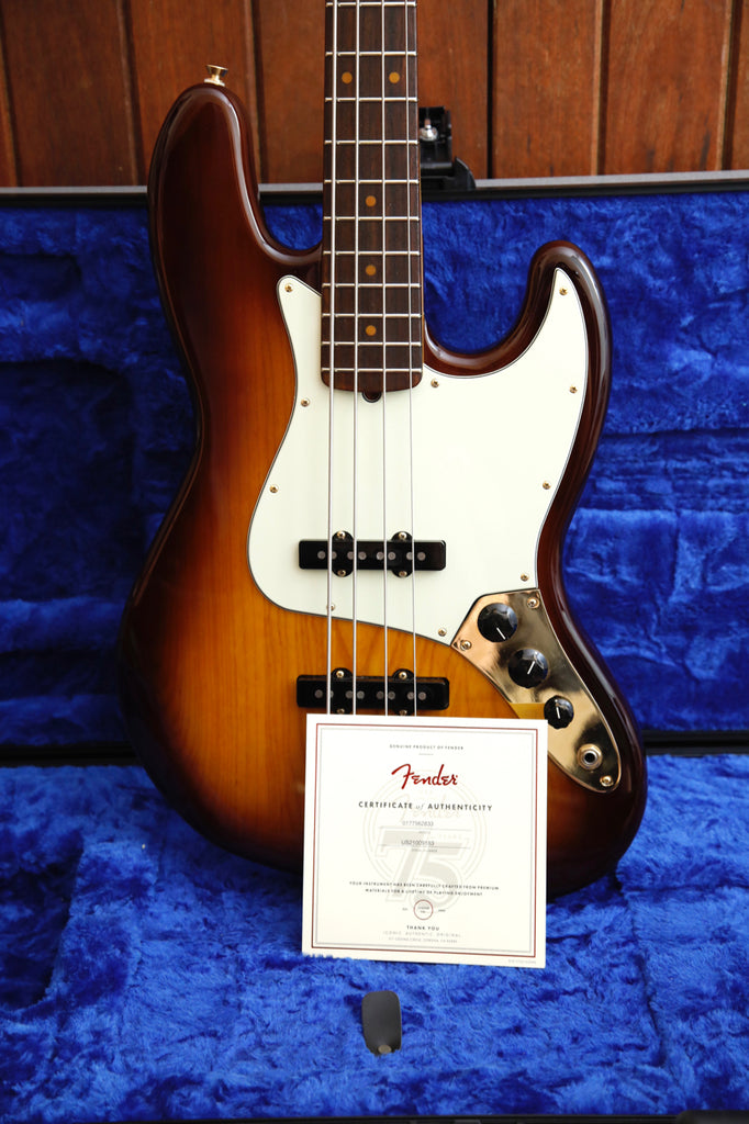 Fender 75th Anniversary Commemorative Jazz Bass 2-Color Bourbon Burst Pre-Owned