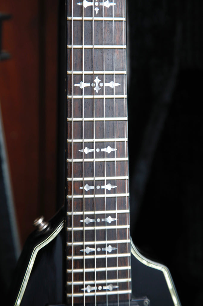 Schecter Diamond Series Hellraiser V-1 Gloss Black Electric Guitar Pre-Owned