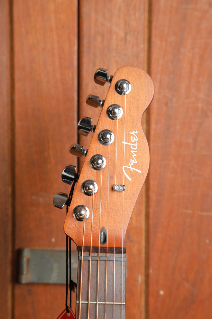 Fender Acoustasonic Standard Telecaster Aged Natural Acoustic-Electric Guitar