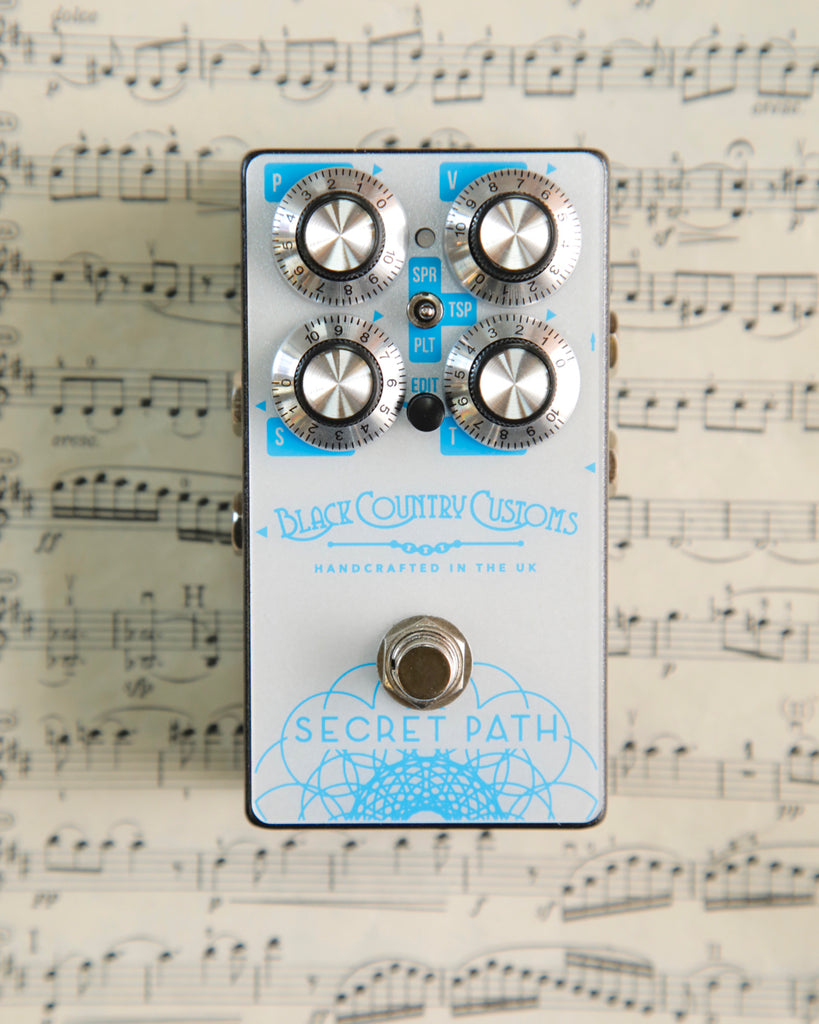 Black Country Customs Secret Path Reverb Pedal Pre-Owned
