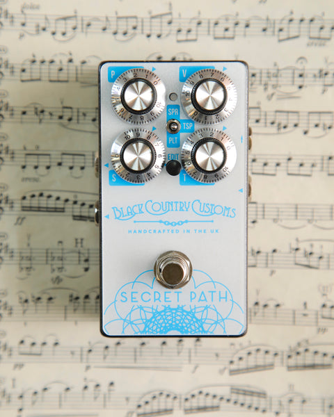 Black Country Customs Secret Path Reverb Pedal Pre-Owned