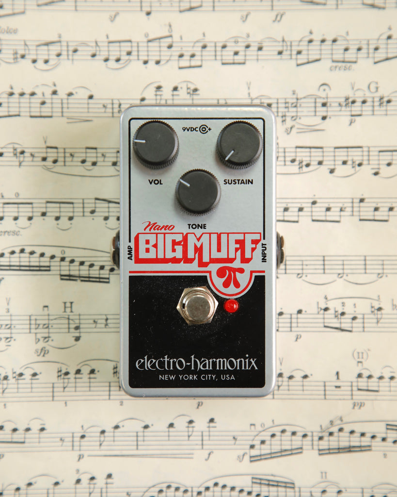 Electro-Harmonix Nano Big Muff Fuzz Pedal Pre-Owned