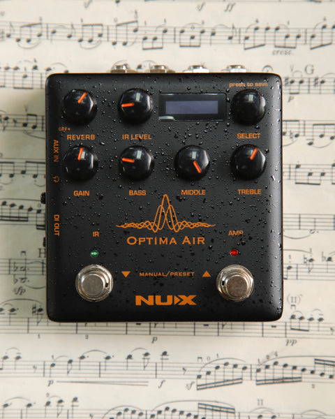 Nux Optima Air Acoustic Simulator & IR Loader Pedal Pre-Owned