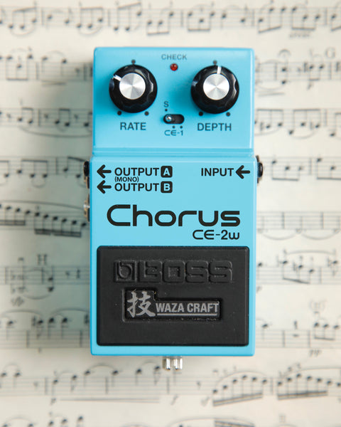 Boss CE-2W Chorus Pedal Waza Craft Pre-Owned