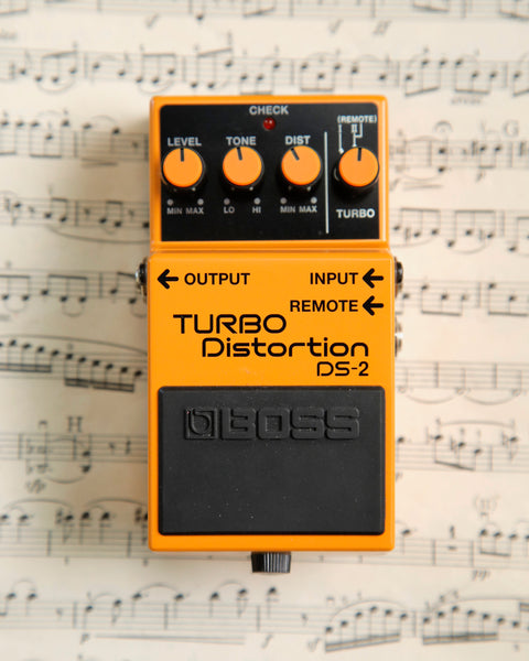Boss DS-2 Turbo Distortion Pedal Pre-Owned