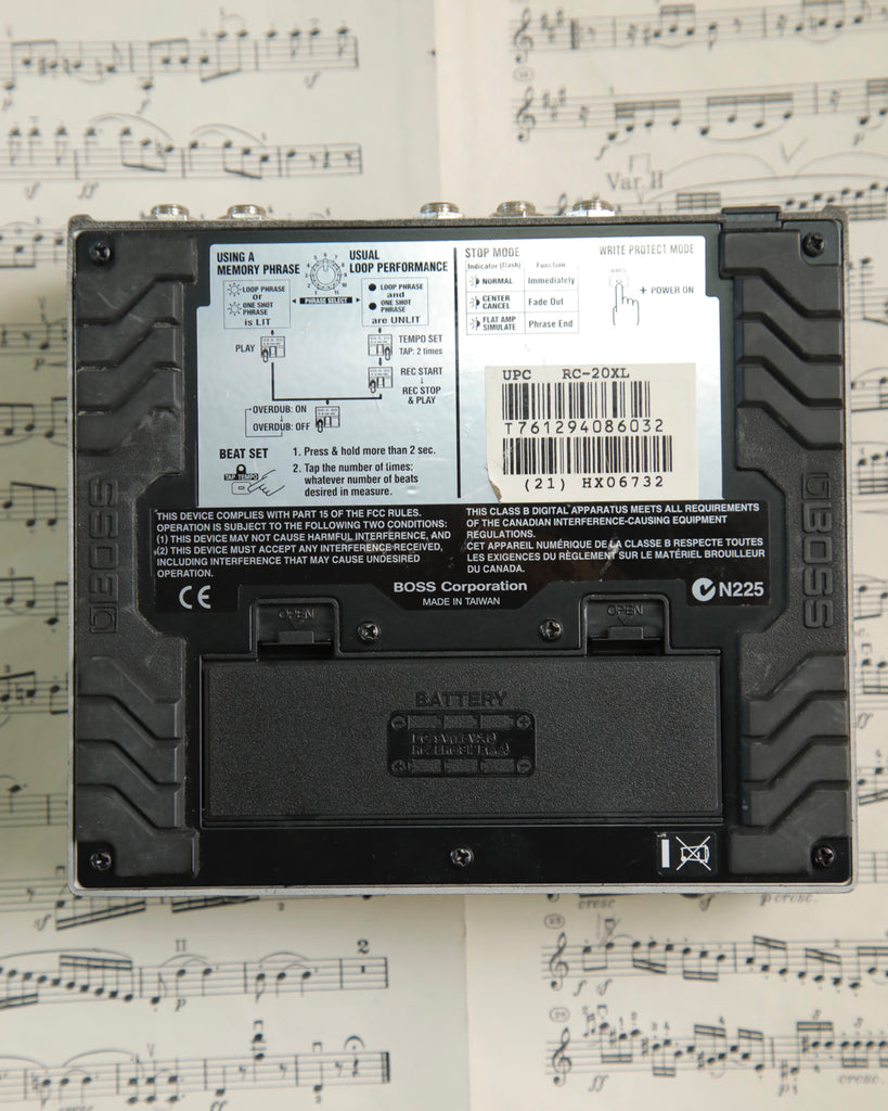 Boss RC-20XL Loop Station Pedal Pre-Owned