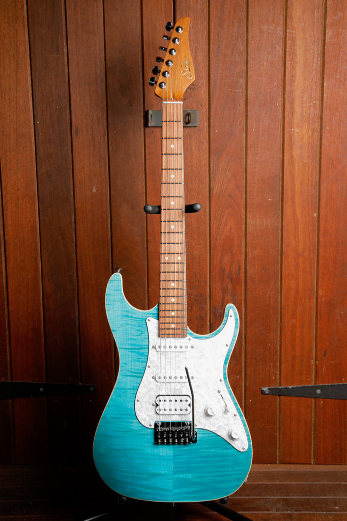 Suhr Standard Plus HSS Bahama Blue Electric Guitar