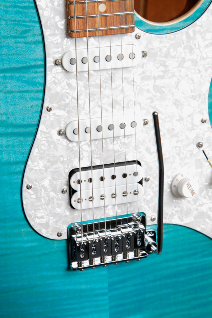Suhr Standard Plus HSS Bahama Blue Electric Guitar