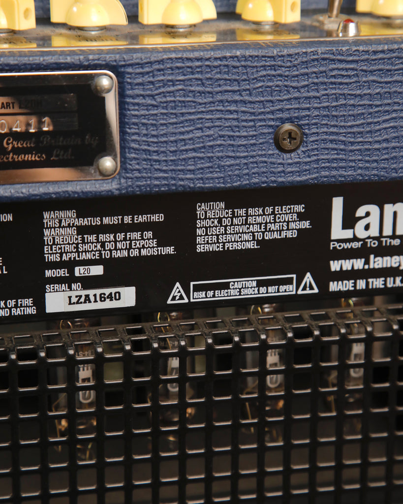 Laney L20H Lionheart 20-Watt Valve Guitar Amplifier Head & Matching LF212 Cabinet Pre-Owned