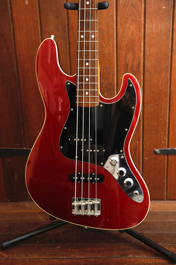 Fender Japan Aerodyne Jazz Bass Old Candy Apple Red 2005 Pre-Owned