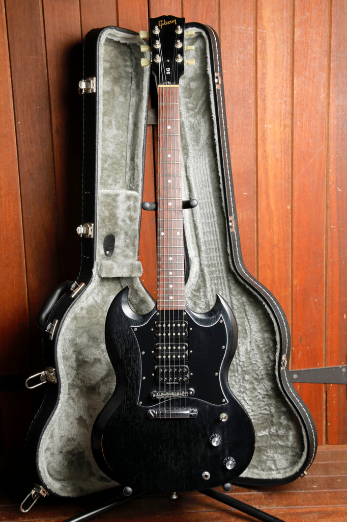 Gibson SG Special Faded Worn Ebony Electric Guitar 2007 Pre-Owned