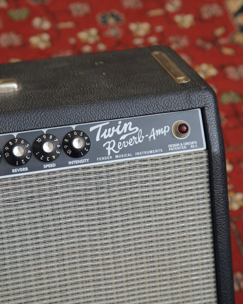 Fender '65 Twin Reverb 2x12" Valve Guitar Amplifier Combo Pre-Owned