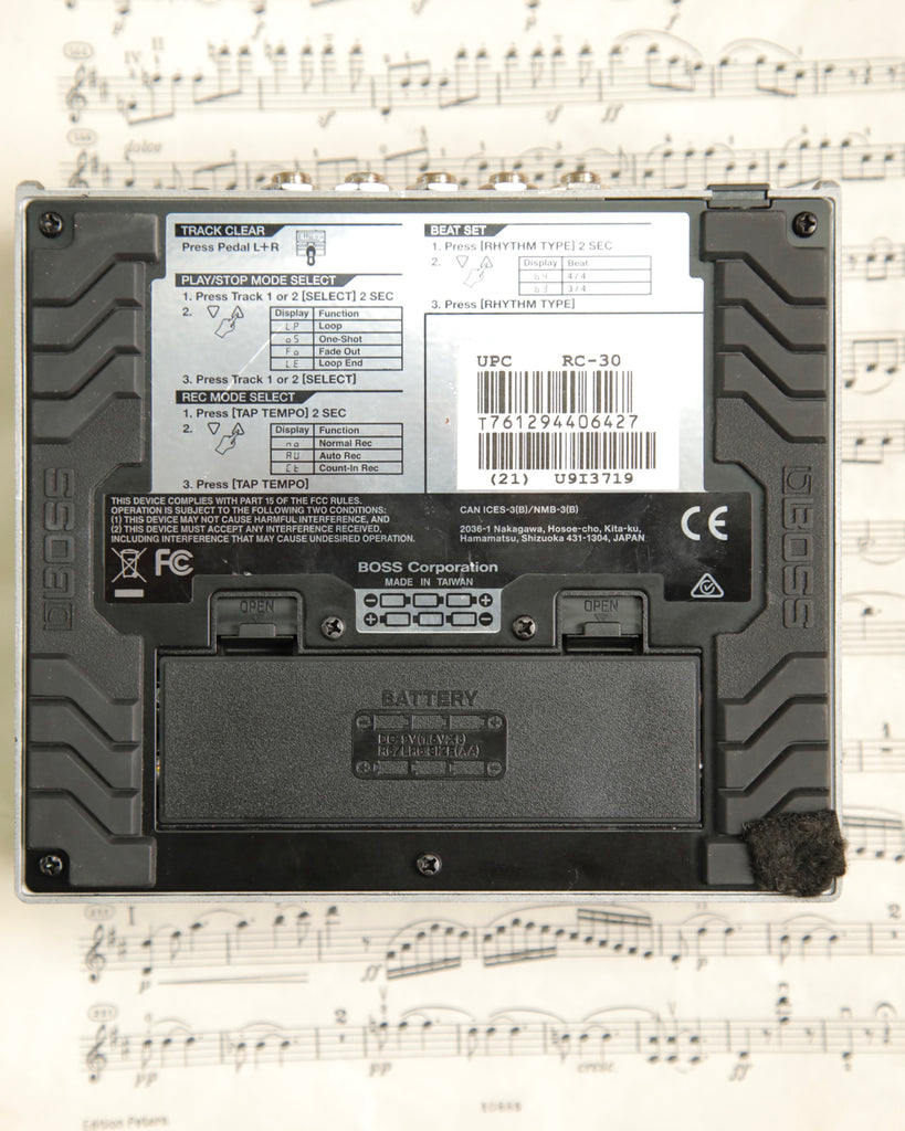 Boss RC-30 Loop Station Pedal Pre-Owned