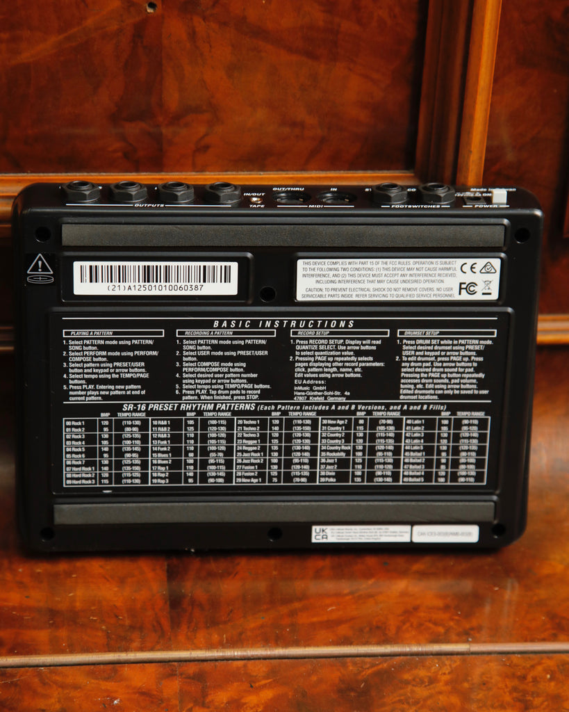 Alesis SR-16 Standalone Drum Machine