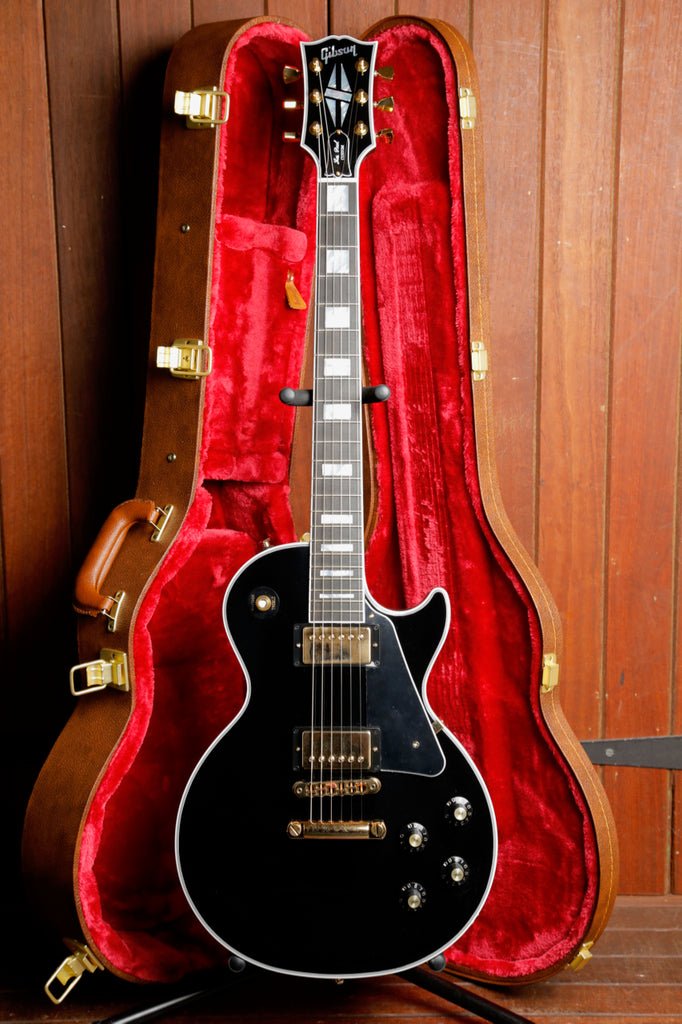 Gibson Custom Les Paul Custom '70s Ebony Electric Guitar