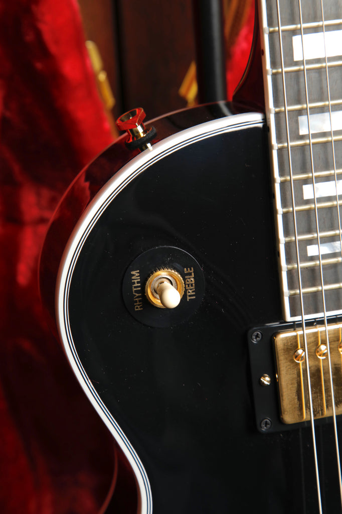 Gibson Custom Les Paul Custom '70s Ebony Electric Guitar