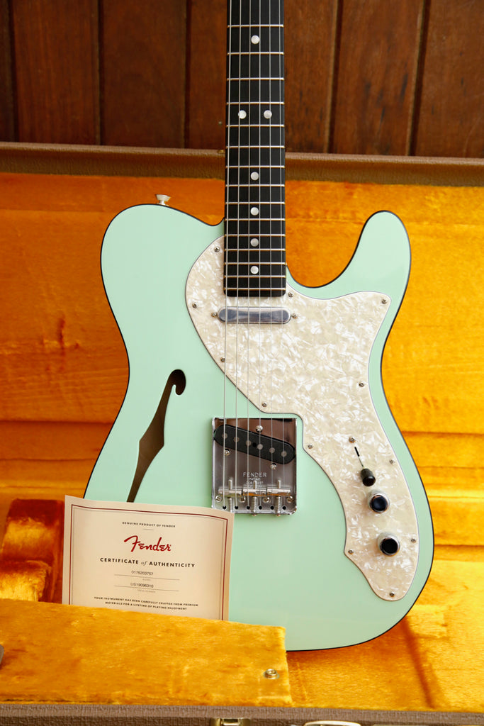 Fender Limited Edition Two-Tone Telecaster Surf Green Electric Guitar 2019 Pre-Owned