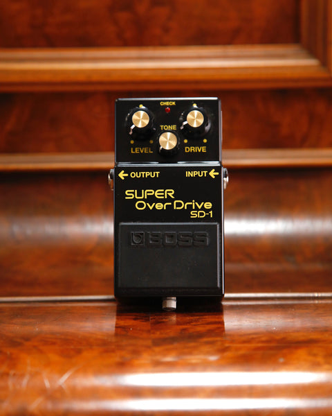 Boss SD-1 Super Overdrive Pedal (40th Anniversary Limited Edition) Pre-Owned