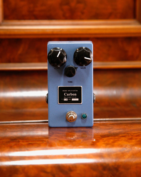 Browne Amplification The Carbon Blue V1 Overdrive Pedal Pre-Owned