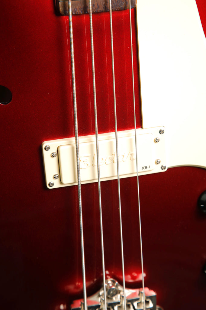 Epiphone Jack Casady Sparkling Burgundy Bass Guitar Pre-Owned