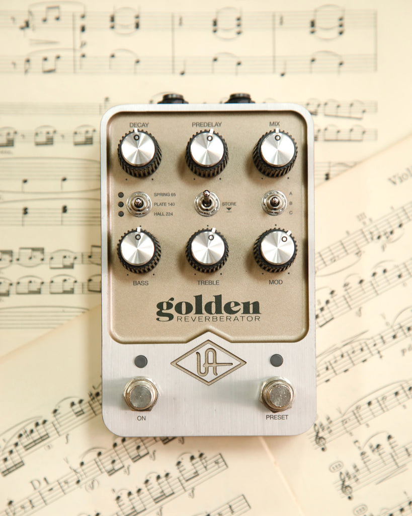 Universal Audio UAFX Golden Reverberator Pedal Pre-Owned