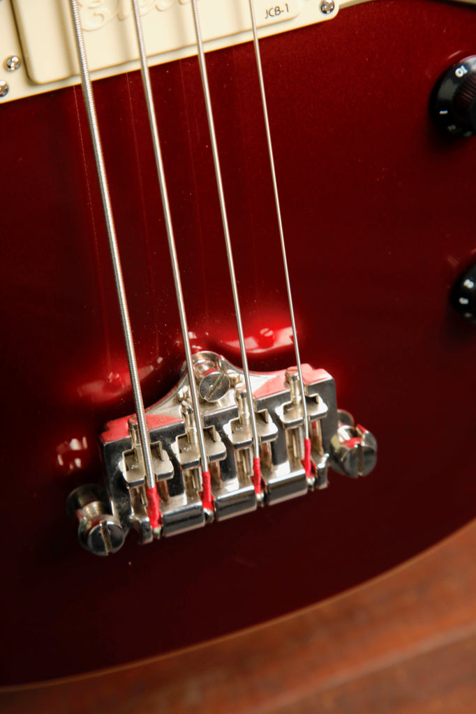 Epiphone Jack Casady Sparkling Burgundy Bass Guitar Pre-Owned