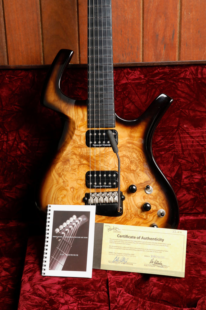 Parker Custom Shop Limited Edition 2008 Fly Mojo RFOTOAB 4 Seasons (Fall) #23 of 25 Electric Guitar Pre-Owned
