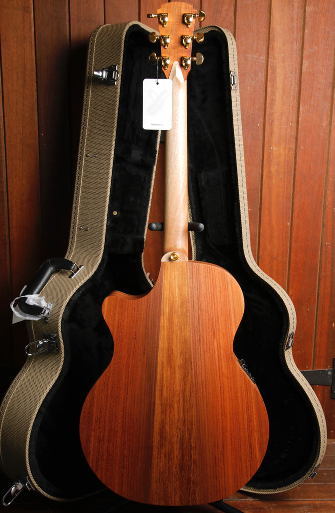 Cole Clark TL2EC-BLBL-HSS Blackwood/Blackwood Dual-Output Guitar