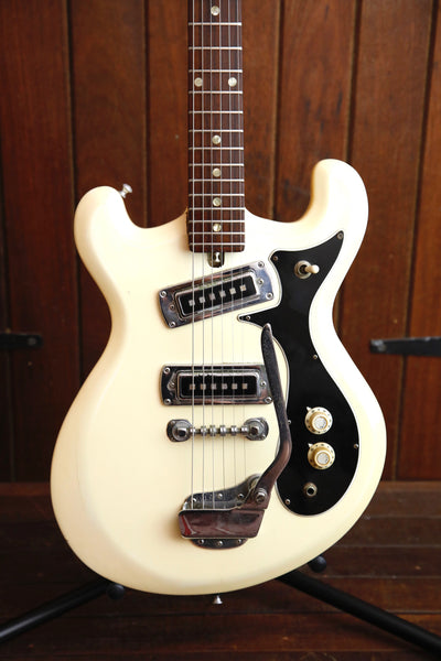 Teisco R2 Aged White Electric Guitar Vintage 1968 Pre-Owned