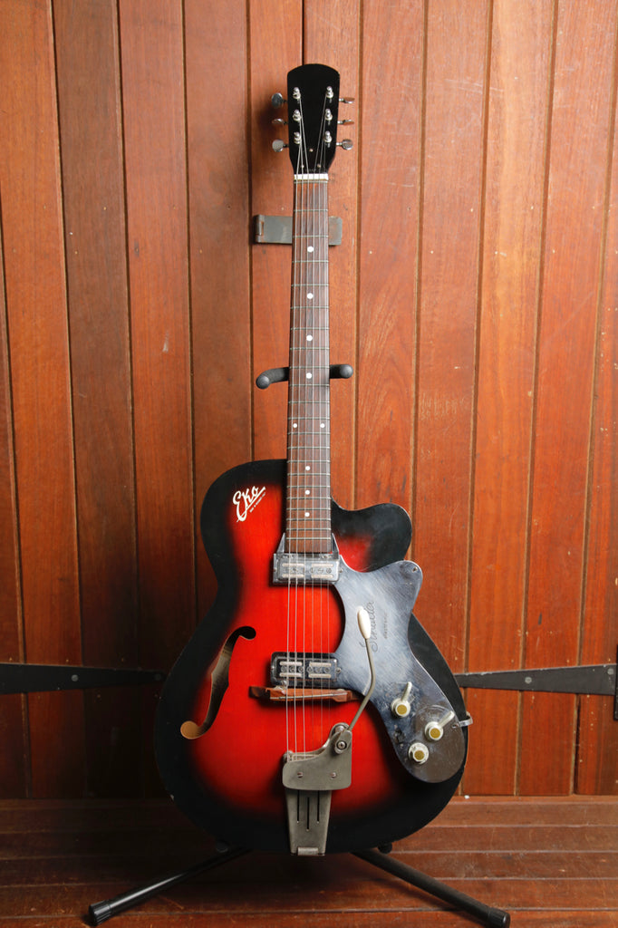 EKO Model 100 Archtop Electric Guitar Vintage 1960s Made in Italy Pre-Owned