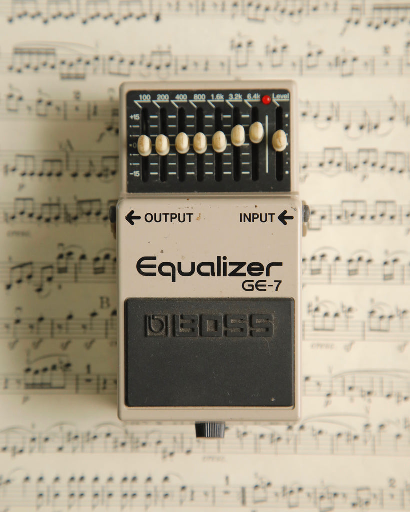 Boss GE-7 Equalizer Pedal Pre-Owned