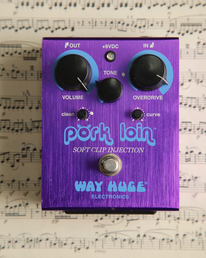Way Huge WHE201 Pork Loin Soft Clip Injection Overdrive Pedal Pre-Owned