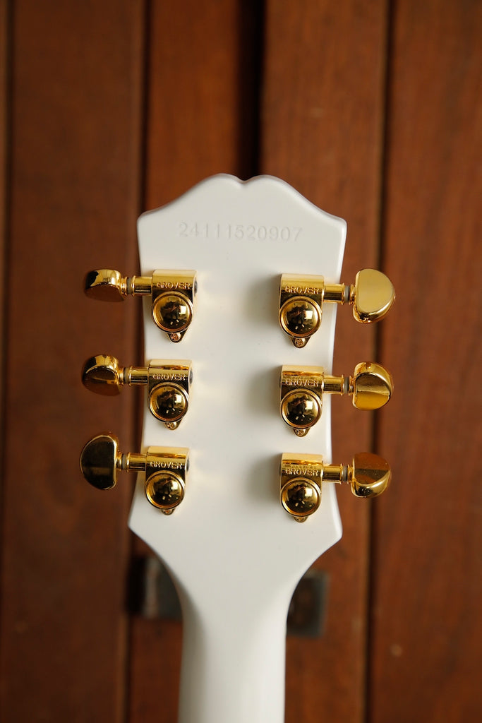 Epiphone Les Paul Custom Alpine White Guitar Pre-Owned