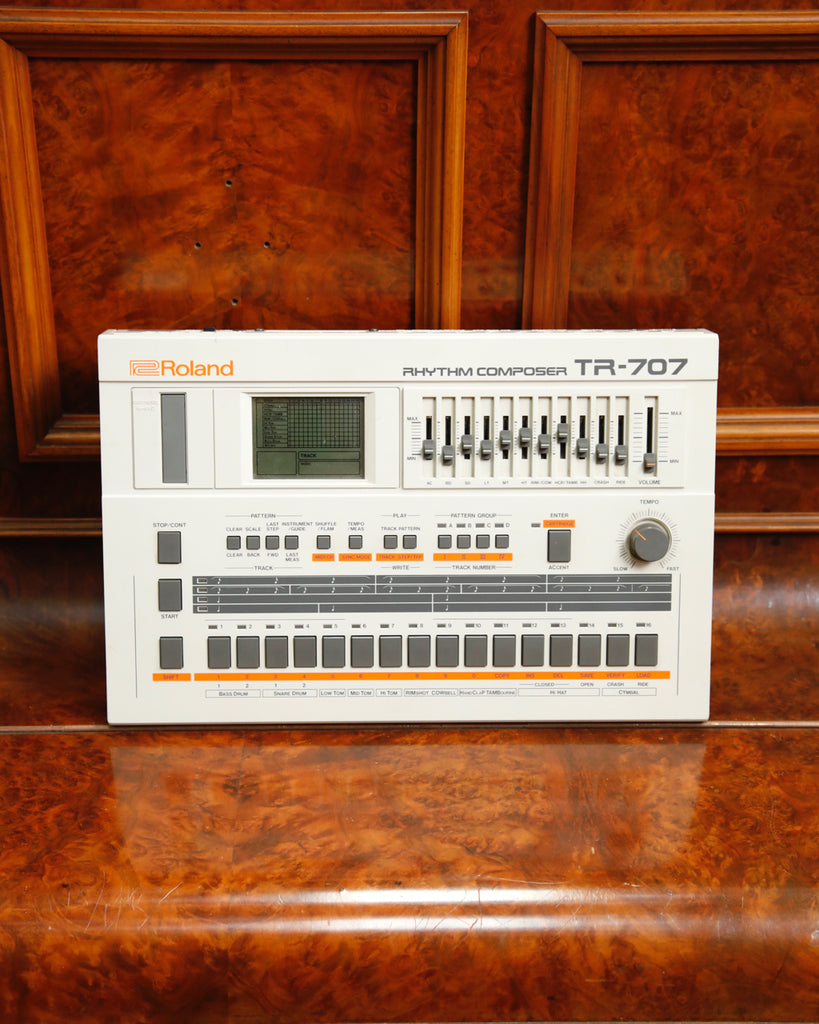 Roland TR-707 Rhythm Composer Drum Machine 1985 Pre-Owned