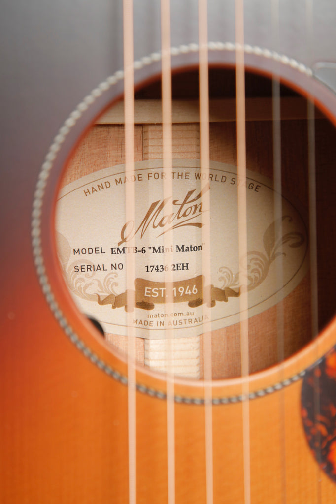 Maton Troubadour Mini EMTB-6 Acoustic-Electric Guitar