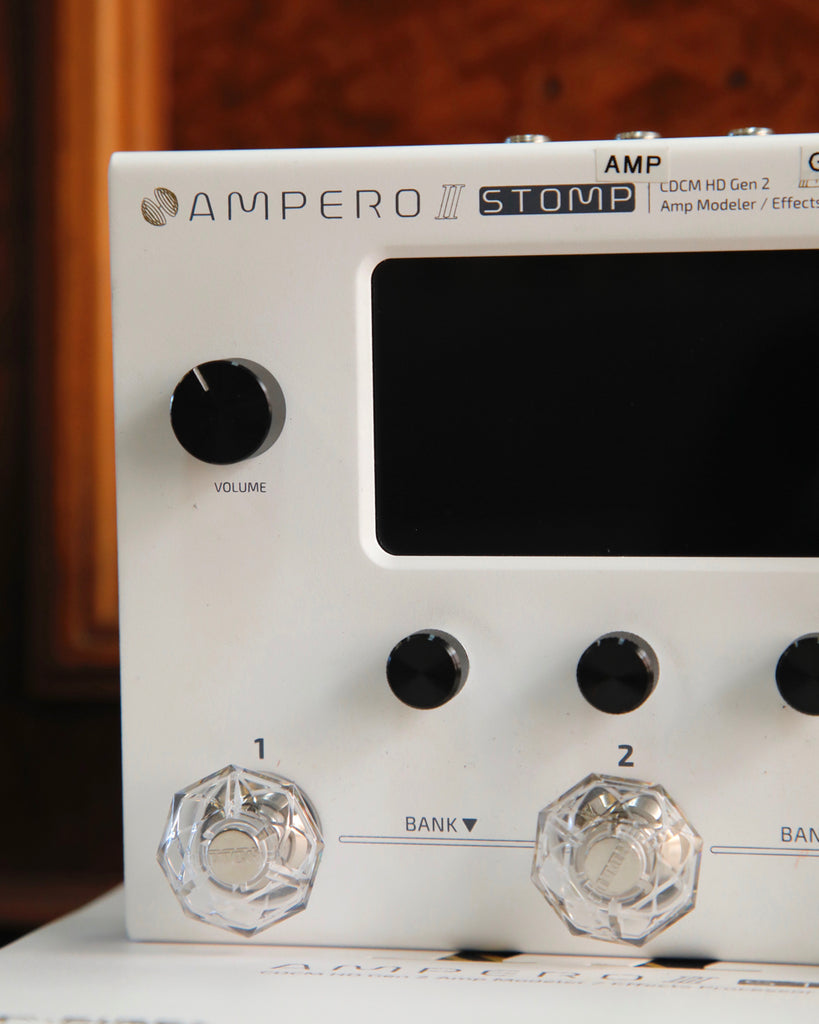 Hotone Ampero II Stomp Amp Modeler & Effects Processor Pre-Owned